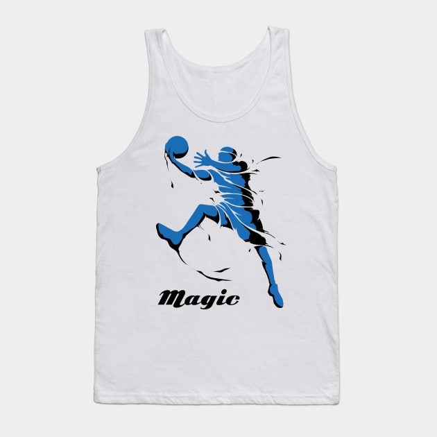 Orlando Magic Fans - NBA T-Shirt Tank Top by info@dopositive.co.uk